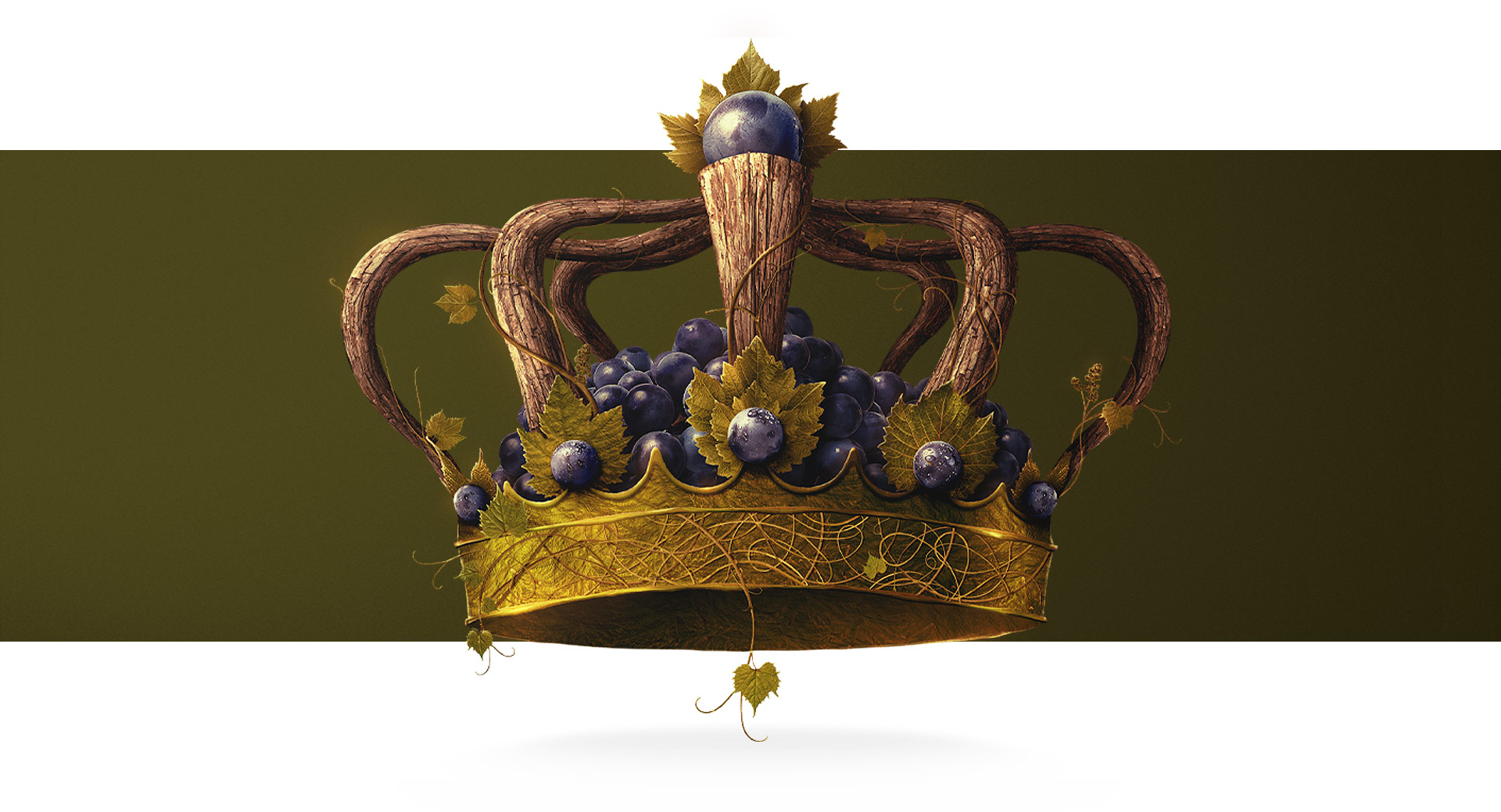 Fotomontáž královský koruny
